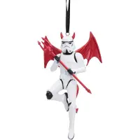 Nemesis Now Decorazione Natalizia Stormtrooper Devil