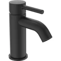 Technim Ceraline, miscelatore per lavabo senza scarico, sporgenza 100 mm BC268XG Nero
