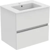 Ideal standard R0572WG Set di mobili Eurovit+ con larghezza 61 cm, bianco