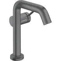Hansgrohe Mitigeur de lavabo monocommande Tecturis S Fine, ComfortZone150, PUSH, CoolStart, portée 139 mm, 73342340, 73342340