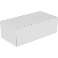 Keuco Credenza Edition 11 1050 x 350 x 535 mm con 1 cassetto e illuminazione - Laccato tartufo - 31324370100