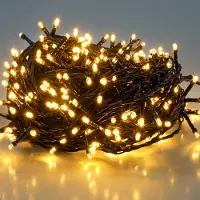 Salcar 10m 150 LED luci fiabesche per interni 8 modalità di luce e funzione di memoria Tenda luminosa per feste a LED Decorazione di matrimonio di Natale