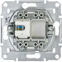 Schneider Presa di rete Cat.5e UTP senza telaio, bianca Asfora EPH4300721