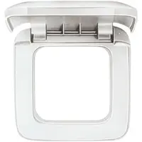 Busch-Jaeger Telaio a 1 presa, con coperchio incernierato 2518-214