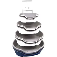 Karlie Cestino per cani Eco Domus in plastica, colore:grigio, dimensioni:60 cm
