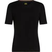 Icebreaker 175 Everyday S/S Crewe Intimo lana merinos Uomo (XXL, nero)