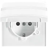 Busch-Jaeger Inserto presa Schuko IP44 bianco alpino 20 EUGKBN-34-101