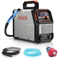 Vevor Taglierina al plasma , taglierina al plasma 60A, display digitale, taglierina con inverter IGBT con funzione 2T/4T e tempo PA/PT regolabile per uso industriale (400V trifase)