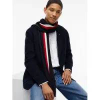 Tommy Hilfiger Sciarpa navy / rosso ciliegia / bianco