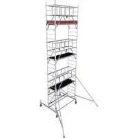 Krause - Impalcatura pieghevole MONTO ProTec XS, alluminio, 7,80 metri