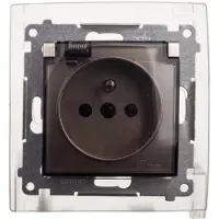 Kontakt-Simon Contatto-Simon DGZ1BZ.01/44A, oro, plastica, IP44, 250 V, 84 mm, 45 mm