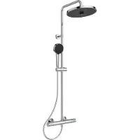 Ideal standard Ceratherm T25+ Système de douche avec thermostat de douche apparent, A7210AA, A7210AA