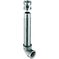 Schell Set di attacchi per orinatoio da 1/2" per valvole di scarico a parete