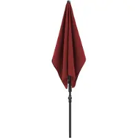Doppler Ombrellone con asta centrale ACTIVE Green Edition 210 cm bordeaux