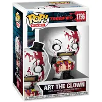 Funko POP! Figura Di Art The Clown Da Terrifier 2 Con Testa Piena Di Caramelle 9 Cm