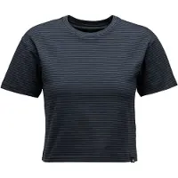 Black Diamond Maglietta A Maniche Corte Stripe Crop