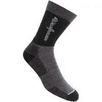 Woolpower Logo Motion Calze da trekking (36-39, grigio)