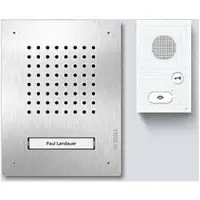 Siedle&Söhne SIEDLE & SÖHNE Set audio Siedle SET CLAB 850-1 E/W Siedle Classic acciaio inox/bianco