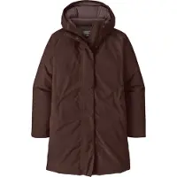 Patagonia - Giacca calda in GORE-TEX ePE - W's Stormshadow Parka Den Brown per Donne - Taglia M - Marrone