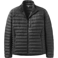 Rab Microlight Jacket Giacca in piumino Uomo (L, nero/grigio)