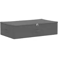 vidaXL Contenitore portaoggetti, 24 pezzi, tessuto non tessuto, 70 x 40 x 18 cm, 50,4 L