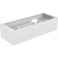 Keuco EDITION 11 Meuble sous-lavabo pour lavabos encastrables, 1 tiroir frontal, position du lavabo à droite, 1400x350x535mm, 31266890000, 31266890000
