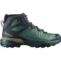 Salomon - Scarpe escursionismo impermeabili per la neve - X Ultra Snowpilot WP Asphalt/Urban Chic - Taglia 44 2/3 - Verde