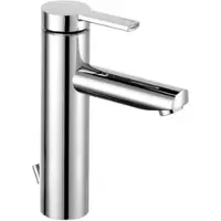 Keuco PLAN blue, Mitigeur monocommandé pour lavabo 130, avec vidage à tirette, saillie 125mm, 53902170002, 53902170002