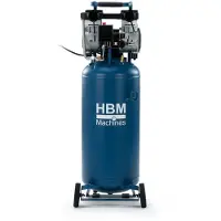 HBM compressore verticale senza olio, 50 litri, 10 bar, 1,3 HP