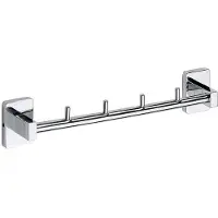 Bemeta Appendiabiti Niki a 4 ganci, 260 mm, cromato.