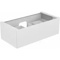 Keuco EDITION 11 Meuble sous-lavabo pour lavabos à encastrer, 1 tiroir frontal, 1050x350x535mm, 31251140000, 31251140000