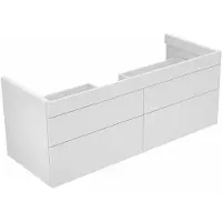 Keuco EDITION 400 meuble sous-lavabo, 4 tiroirs frontaux, 1400x546x535mm, 31562370000, 31562370000