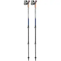 LEKI - Bastoncini nordic walking - Traveller Carbon - Blu
