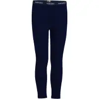 Icebreaker Kids 260 Tech Leggings Intimo lana merinos Bambini (140, blu)