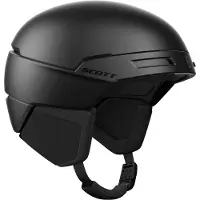 SCOTT Helmet Flow Plus Pro Casco da sci (51-55 cm - S, nero/grigio)
