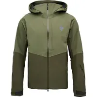 Black Diamond - Giacca impermeabile e traspirante - M Recon Stretch Shell Tundra Dark Moss in Nylon - Taglia L - Verde