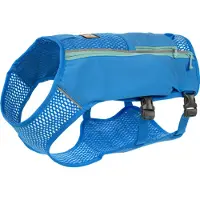 Ruffwear Trail Runner Running Vest Imbracatura per cani (S, blu)