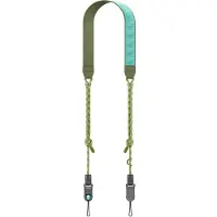 Leofoto L-CS-203 Tracolla per fotocamera, verde pino