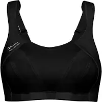 Shock Absorber Reggiseno sportivo grigio / nero