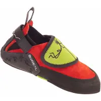 Boreal Kid's Ninja Junior Scarpette da arrampicata Bambini (32, rosso/grigio/marrone)