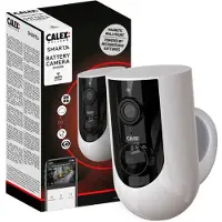Circle 5501000700, telecamera IP di sicurezza, per uso esterno, wireless, da parete, bianca, a forma di sfera