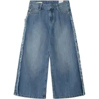 Pepe Jeans Jeans A Vita Bassa Wide Leg Lw Lexy Frayed