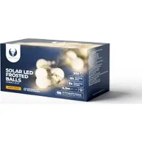 Forever Light Luci solari LED 6,5 m 30 sfere bianco caldo SFB61