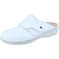 Finn Comfort Zoccoletto 'Pantolette Damen 02526 001000 Echtleder in weiß' bianco