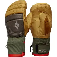Black Diamond Progression Mitts Guanti (M, marrone)