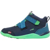 TROLLKIDS Boots da neve 'Nordfjord' blu / navy / verde neon