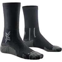 X-socks Run Perform Crew Calze da running (42-44, nero)