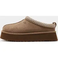 Ugg per donna. 1174471 Pantofole in pelle Tazz II marrone (39), Basso, Camoscio, Nessuno, Casual, Bronzo