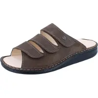 Finn Comfort Zoccoletto 'Pantolette Herren 01508 039014 Echtleder in braun' marrone