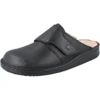 Finn Comfort Zoccoletto 'Pantolette Herren 01515 044099 Echtleder in schwarz' nero